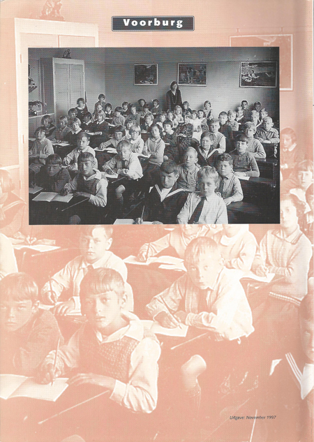 Achterkant van fotoboek Voorburg