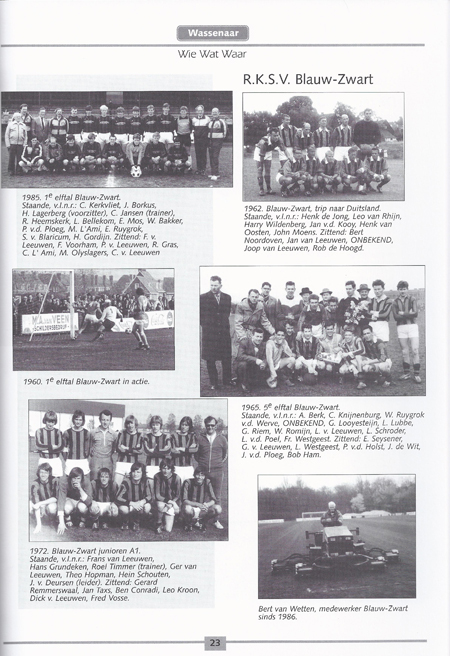 Fotoboek van Wassenaar - voetbal